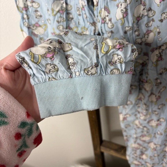Disney Primark Beauty and the Beast Chip Pajama Set Size M - Picture 7 of 7
